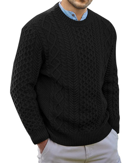 Strikket sweater til mænd Vintertøj