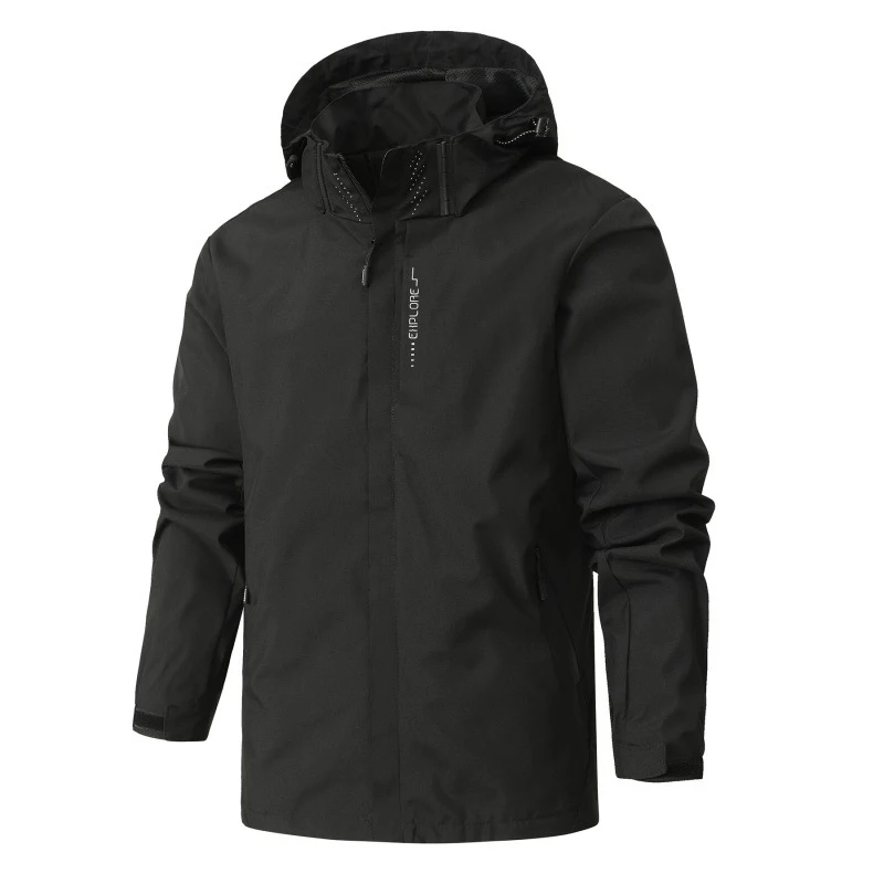 Makkintosh Windproof Waterproof til mænd med justerbar hætte