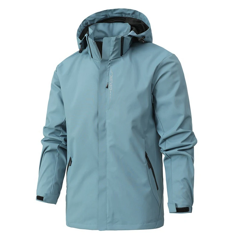 Makkintosh Windproof Waterproof til mænd med justerbar hætte