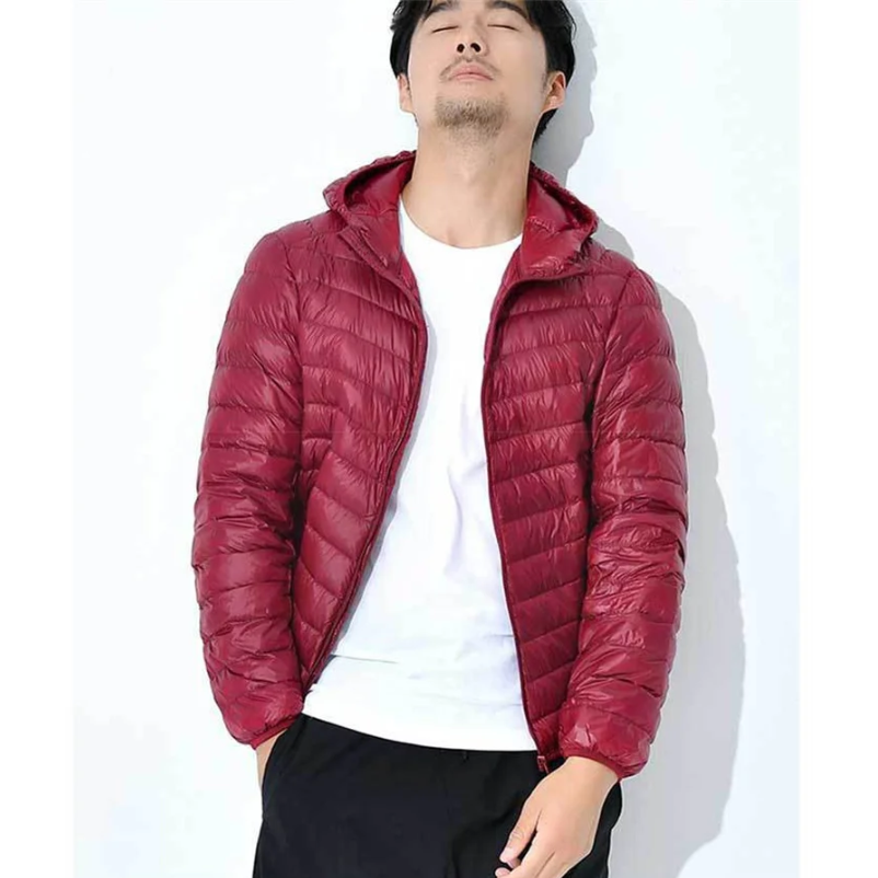 Vatteret overgangsjakke til mænd