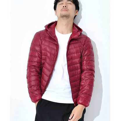 Vatteret overgangsjakke til mænd