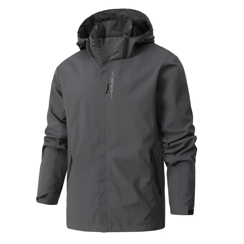 Makkintosh Windproof Waterproof til mænd med justerbar hætte