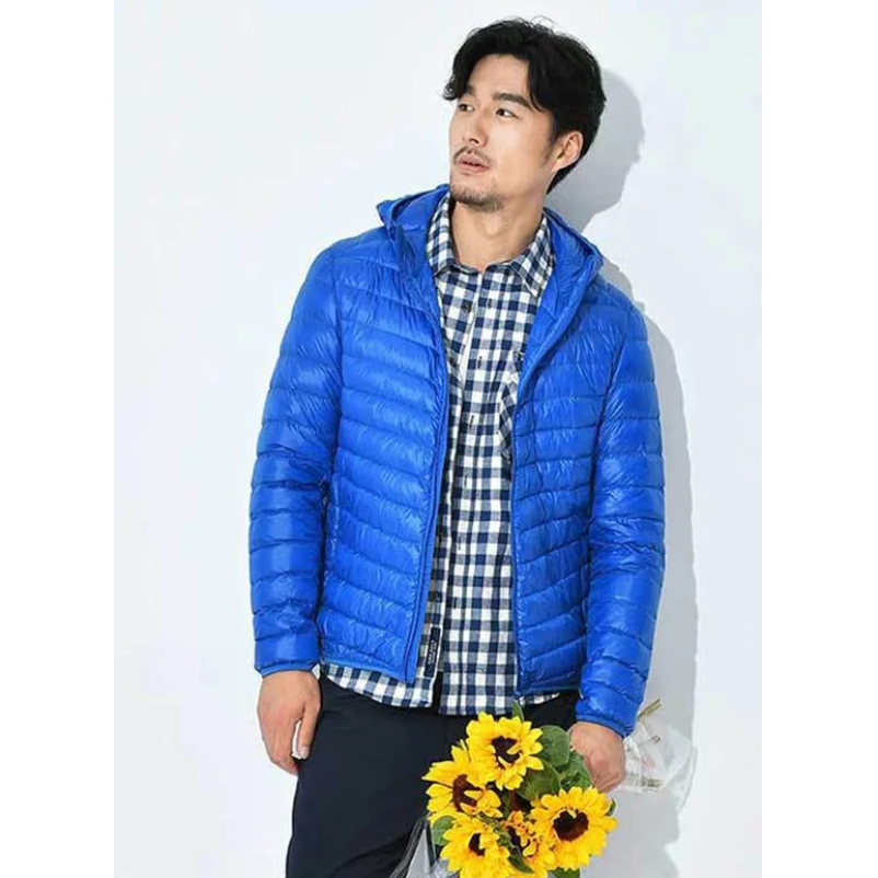 Vatteret overgangsjakke til mænd