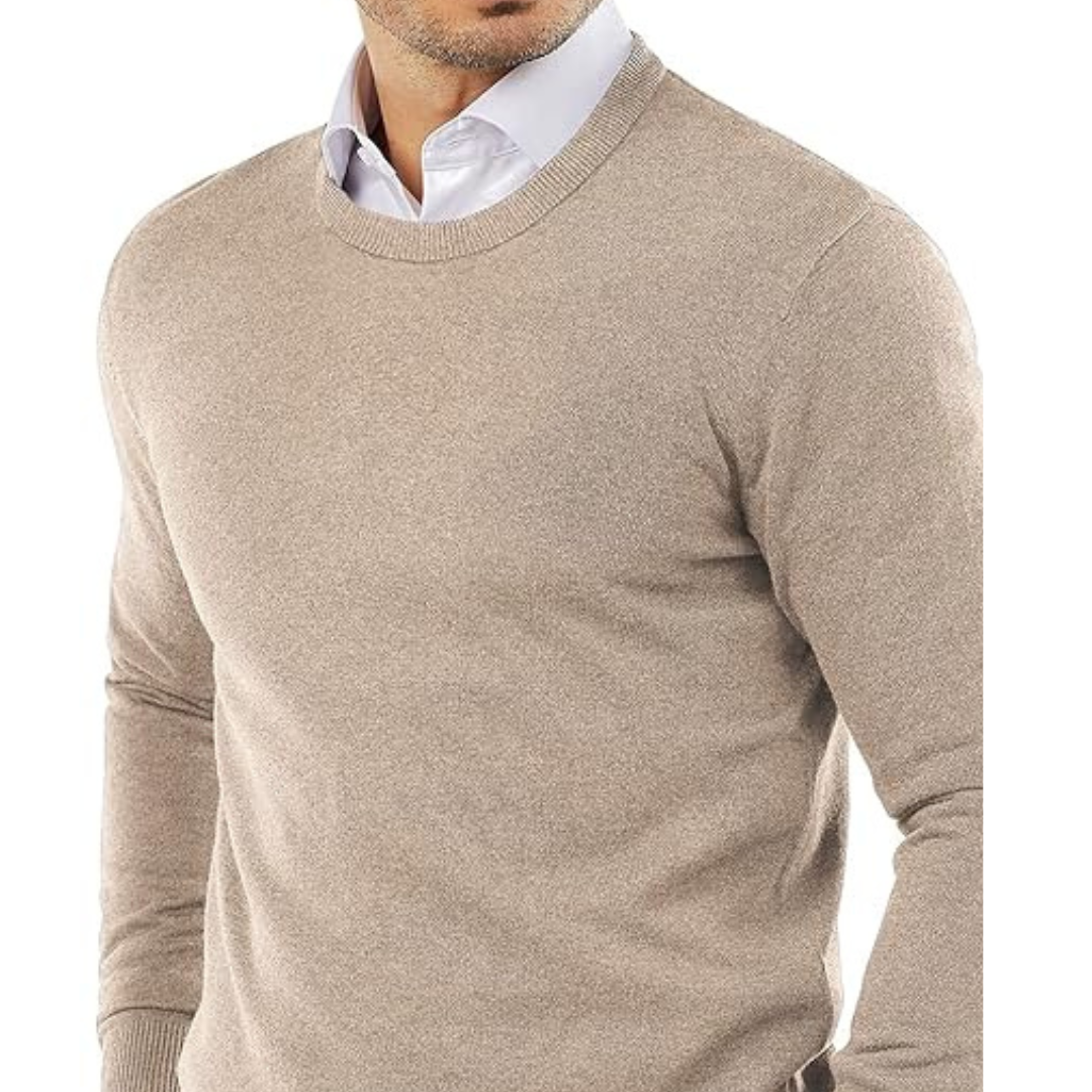 Casual klassisk sweater til herrer