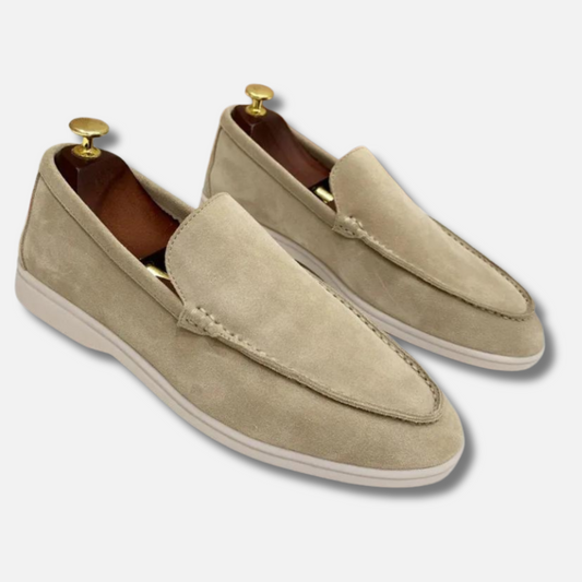 Loafers i læder til mænd