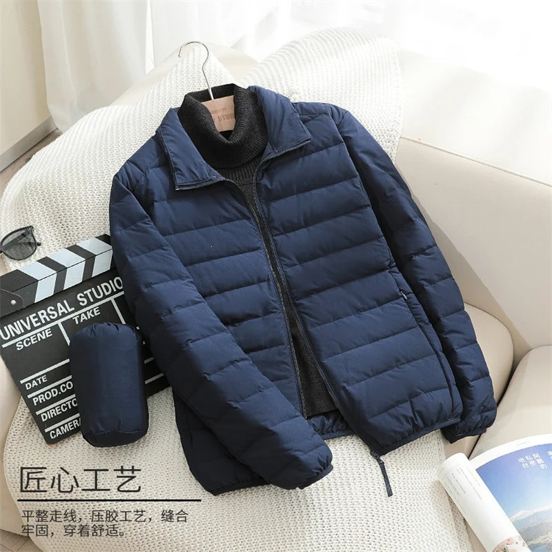 Vatteret overgangsjakke til mænd