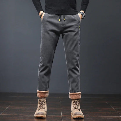 Fleece Thermo Trousers til mænd Vintertøj