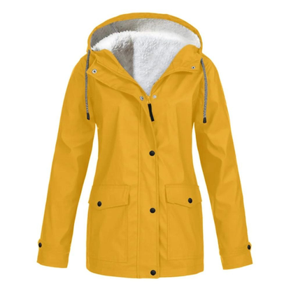 Jakke med fleece til kvinder