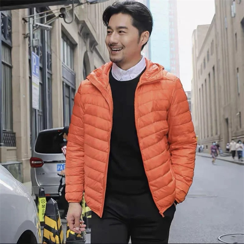 Vatteret overgangsjakke til mænd