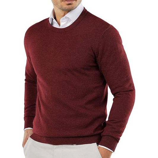 Casual klassisk sweater til herrer