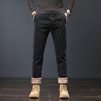 Fleece Thermo Trousers til mænd Vintertøj