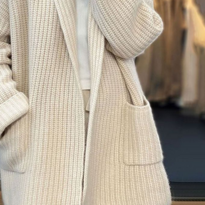 Strikket cardigan til kvinder Vintertøj