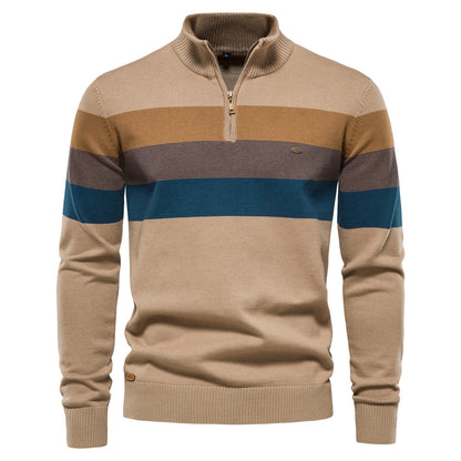 Jumper med høj krave til mænd Casual wear
