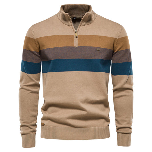 Jumper med høj krave til mænd Casual wear