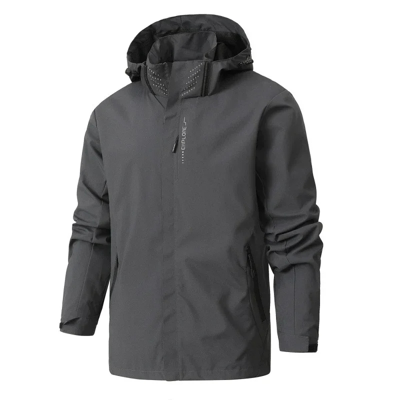 Makkintosh Windproof Waterproof til mænd med justerbar hætte