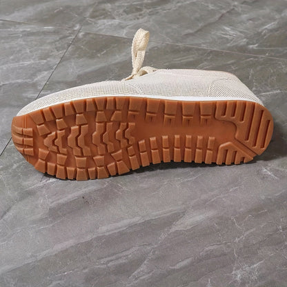 Beige sneakers til kvinder