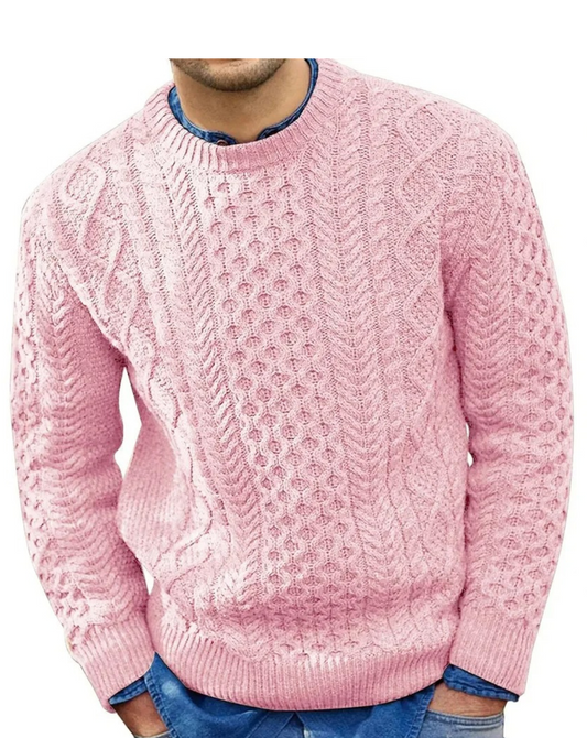 Strikket sweater til mænd Vintertøj