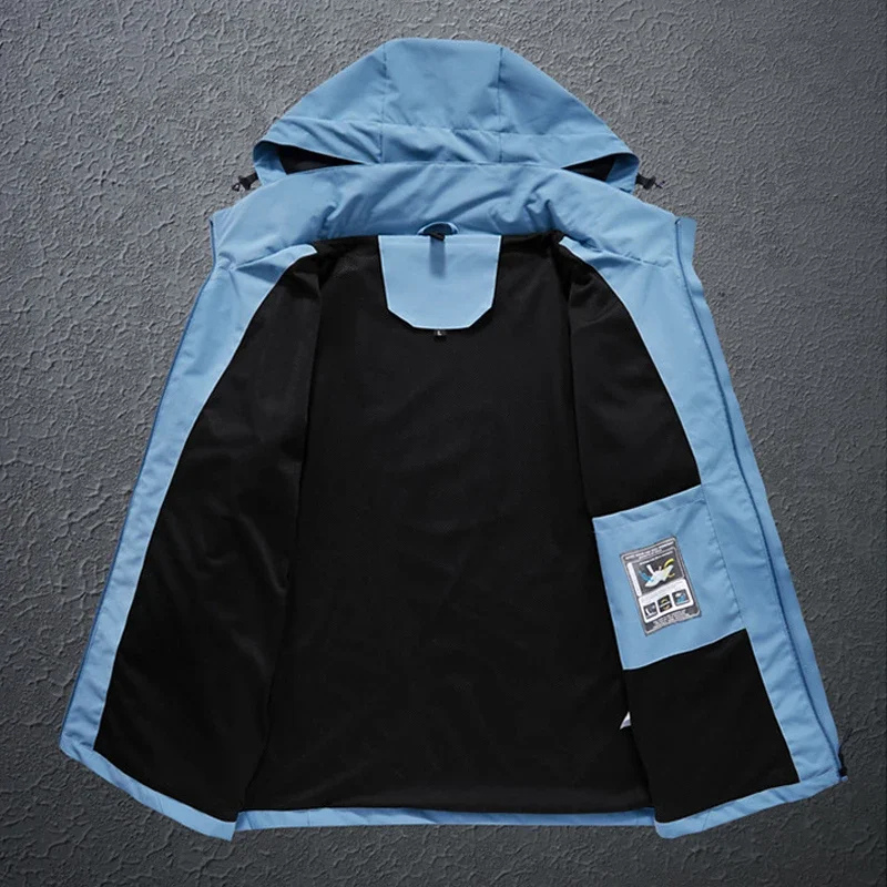Makkintosh Windproof Waterproof til mænd med justerbar hætte
