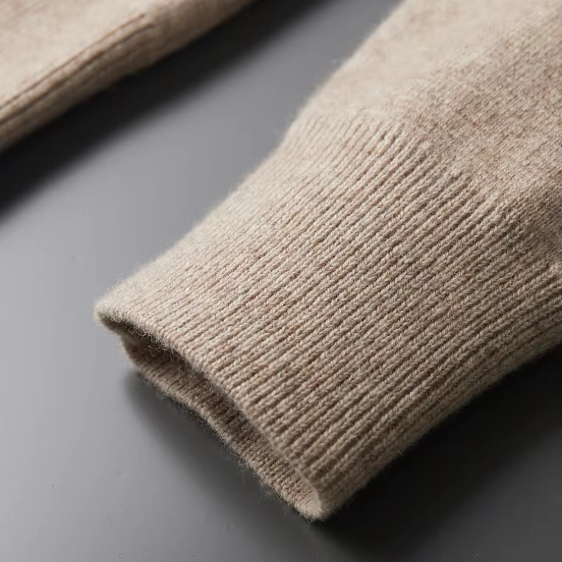 Vest Sweater med lynlås til mænd Efterårs- og vintertøj