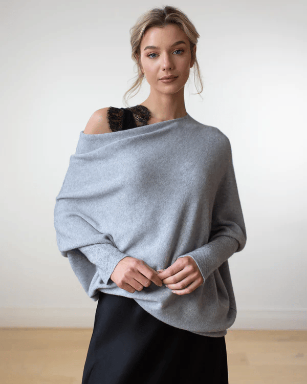 Elegant Off Skulder-sweater til damer