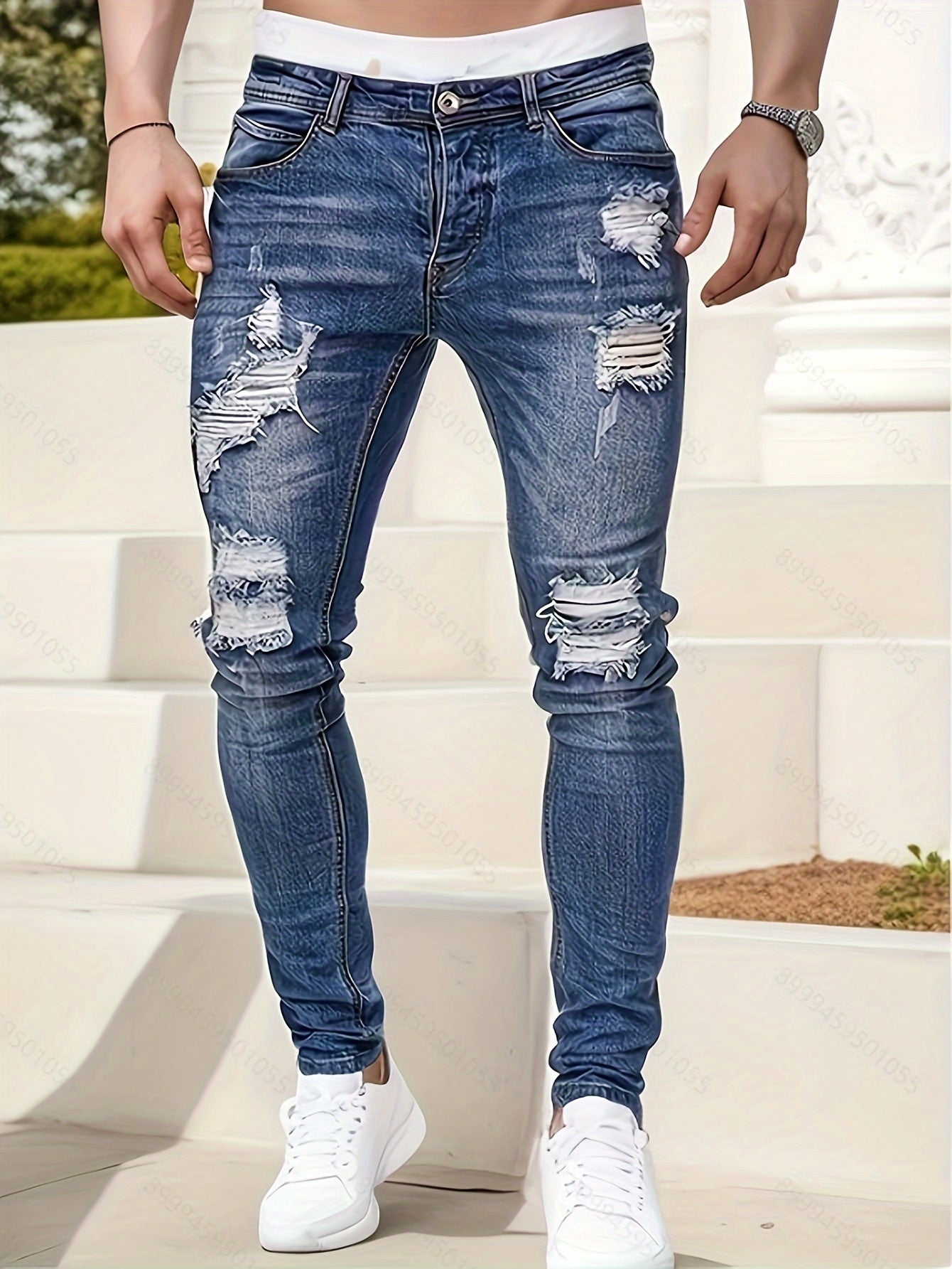 Flossede jeans til mænd