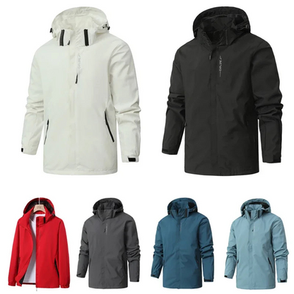 Makkintosh Windproof Waterproof til mænd med justerbar hætte