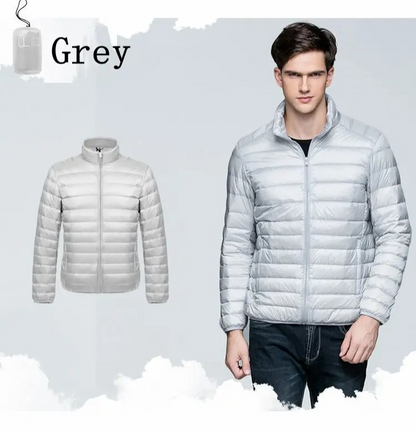 Vatteret overgangsjakke til mænd