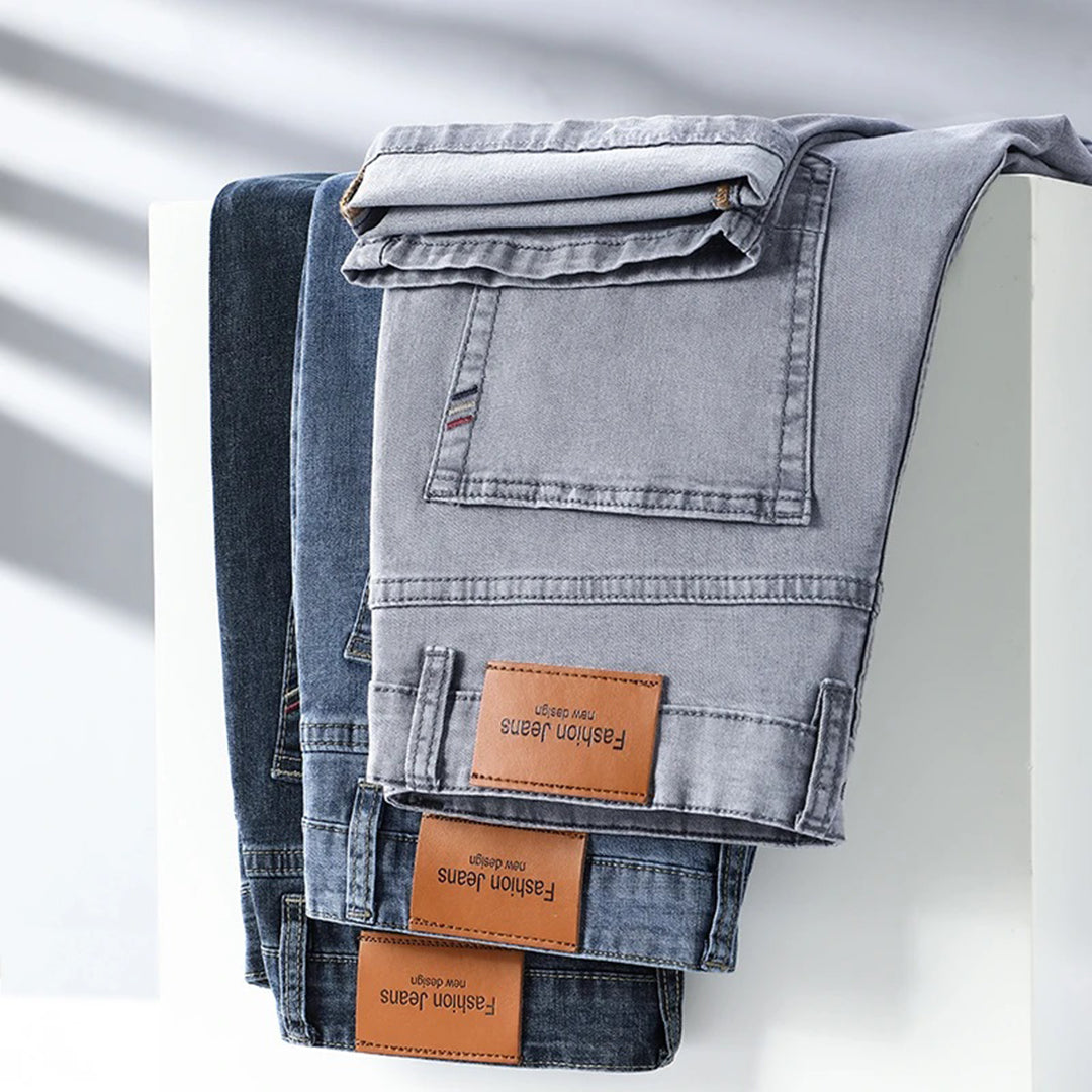 Straight fit jeans til mænd