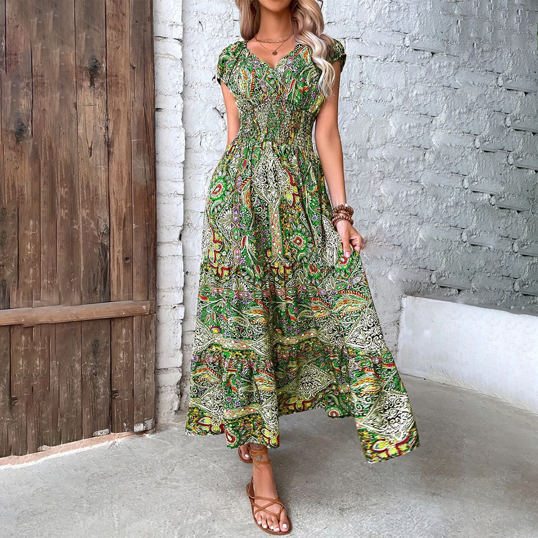 Moderigtig boho-kjole