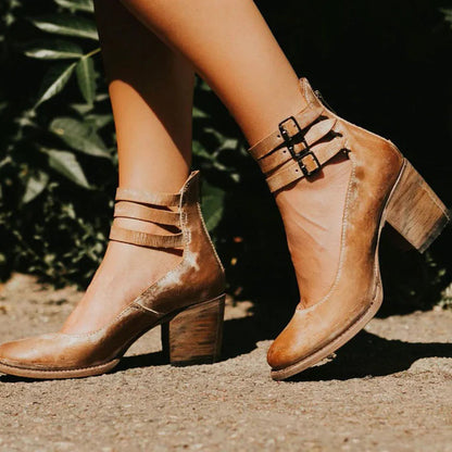 O | Vintage-pumps til kvinder