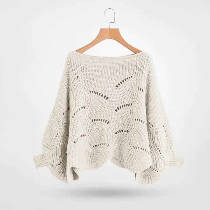 Batwing Sleeve Sweater til kvinder