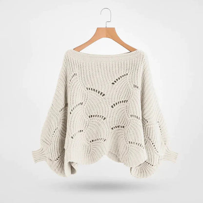 Batwing Sleeve Sweater til kvinder