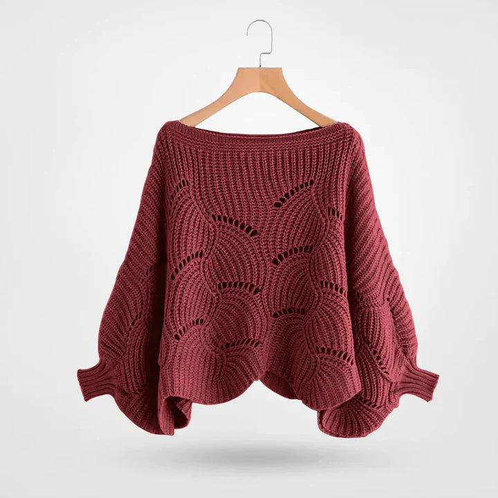 Batwing Sleeve Sweater til kvinder