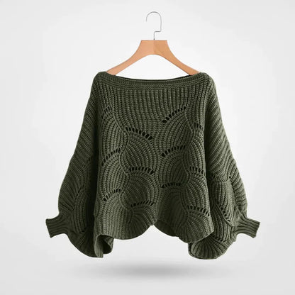 Batwing Sleeve Sweater til kvinder