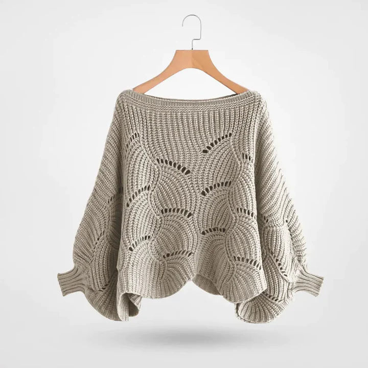 Batwing Sleeve Sweater til kvinder