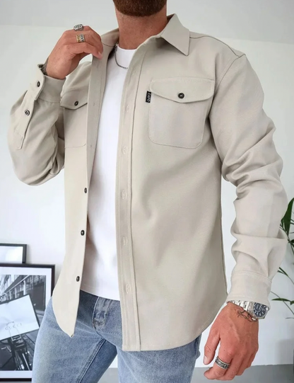 Stilfuld efterårsskjorte til herrer