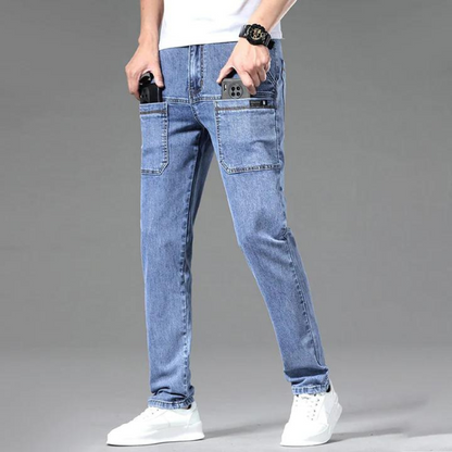 Jeans med flere lommer til mænd