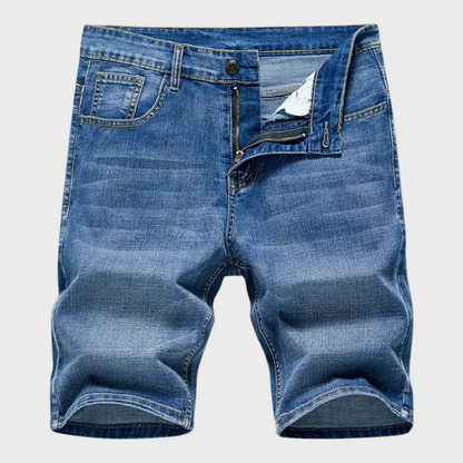 Denim shorts til mænd