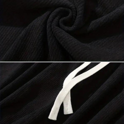 Cargobukser i fløjl med klaplommer