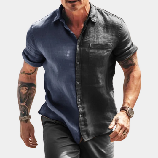 2 sidefarver Poloshirt til mænd
