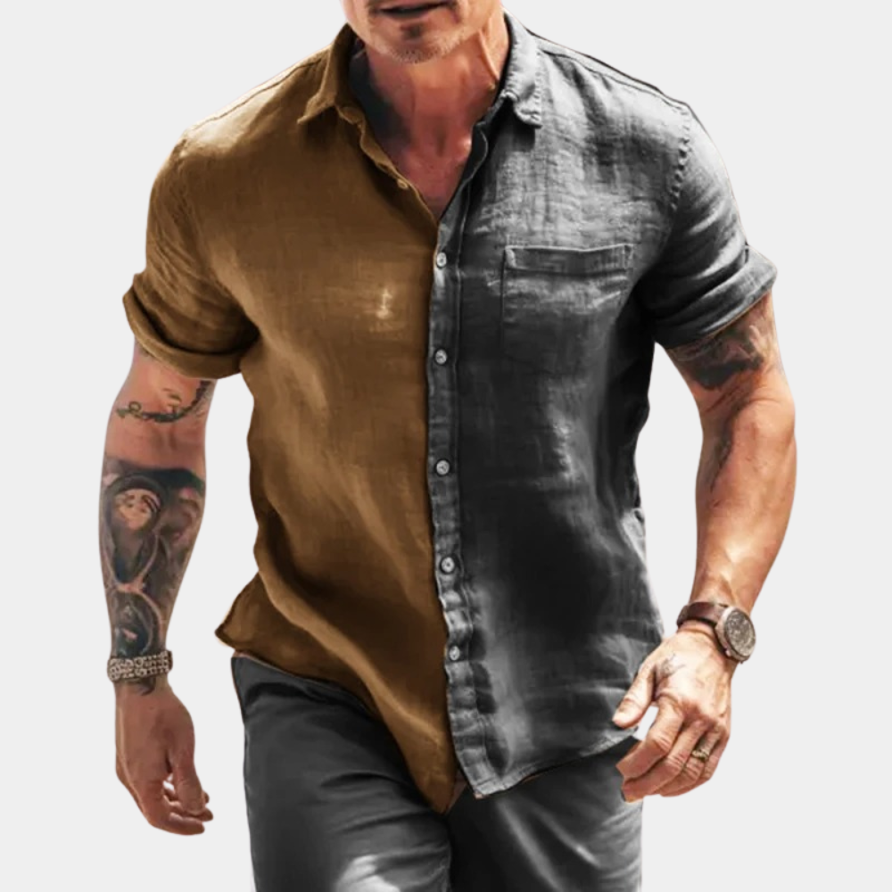 2 sidefarver Poloshirt til mænd