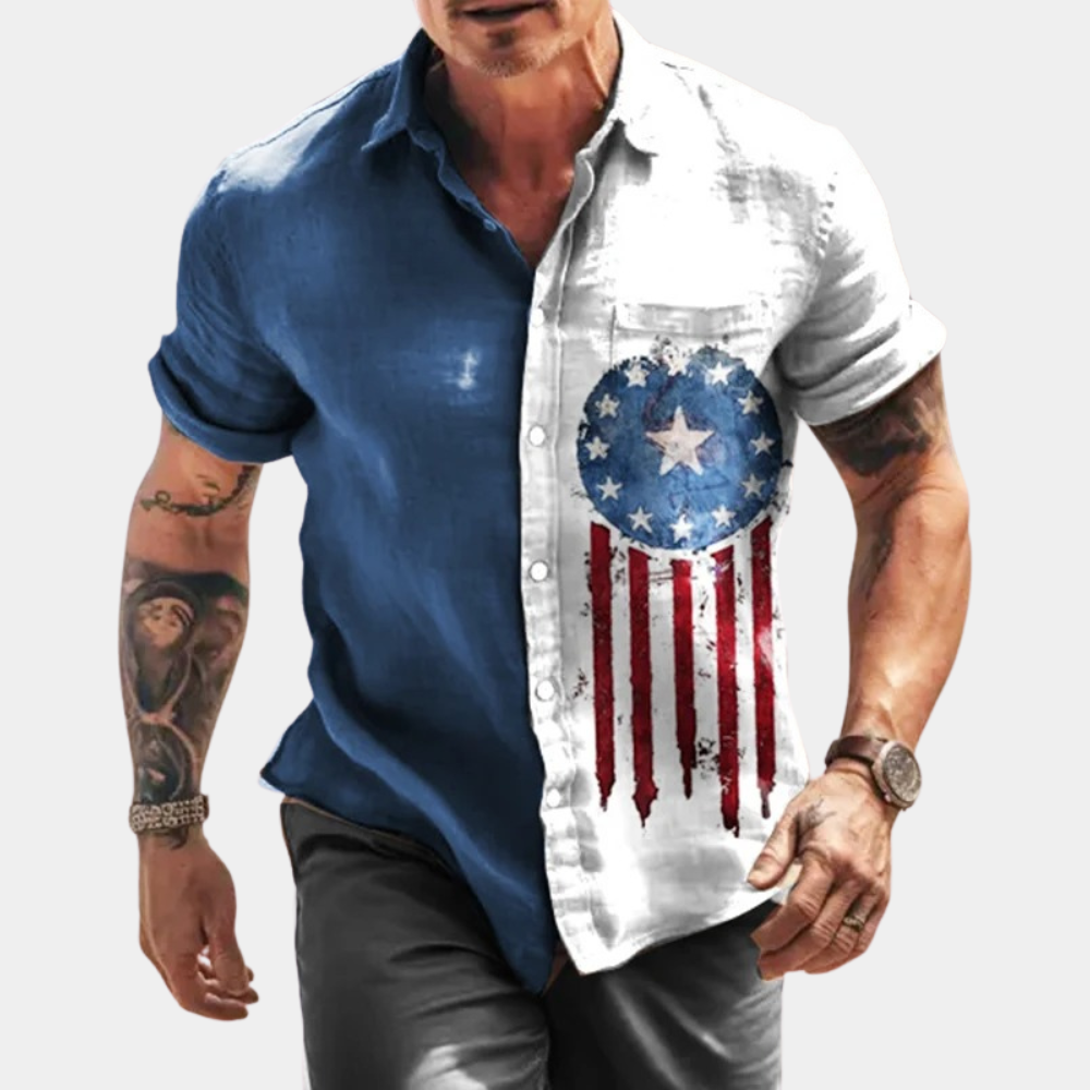 2 sidefarver Poloshirt til mænd