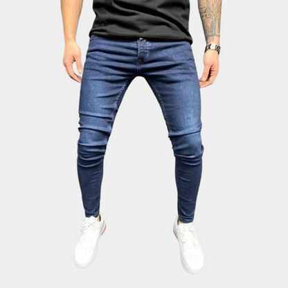 Afslappet skinny herenbroek