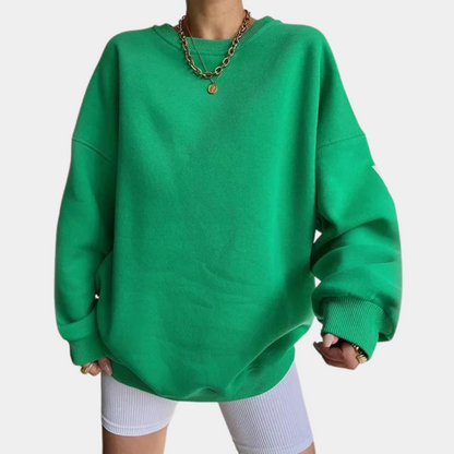 Tyk sweater med Chicago Print