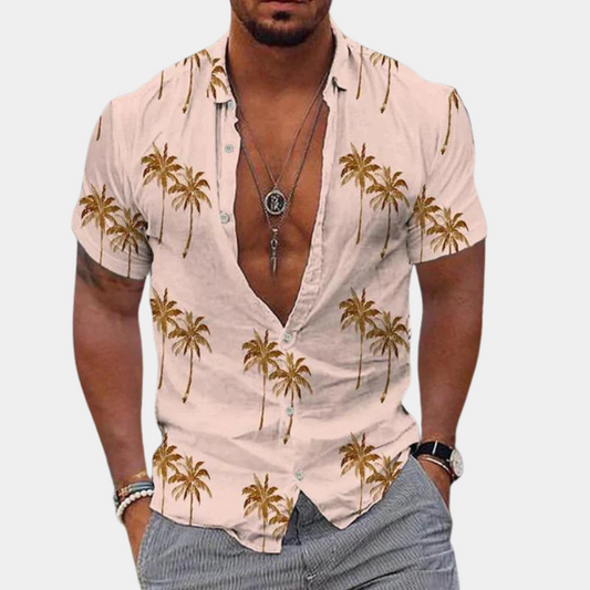 Hawaii-poloshirt til mænd