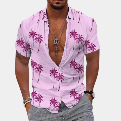 Hawaii-poloshirt til mænd