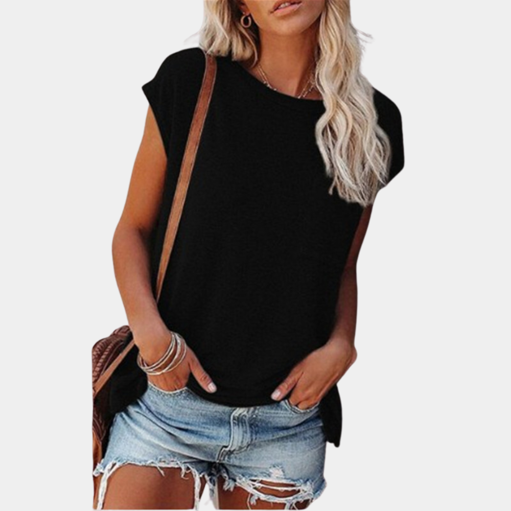 Afslappet sommer t-shirt til kvinder