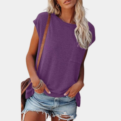 Afslappet sommer t-shirt til kvinder
