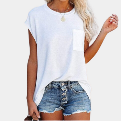 Afslappet sommer t-shirt til kvinder