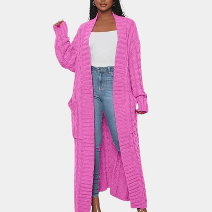 Kabelstrik foran Lang linje Cardigan